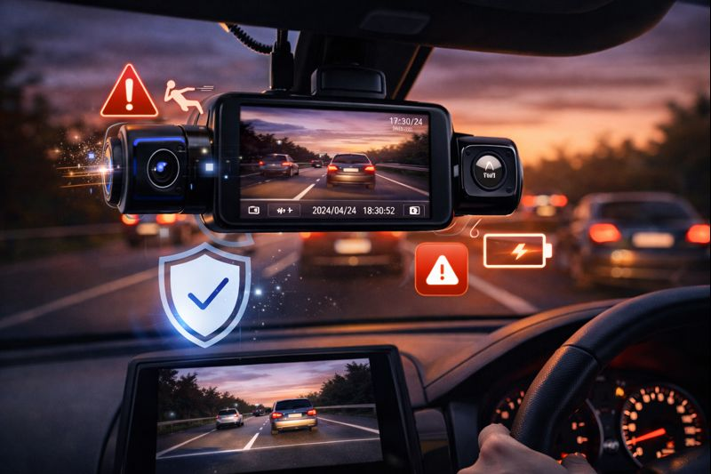 תמונה מצלמות רכב – השקט הנפשי שלך על הכביש