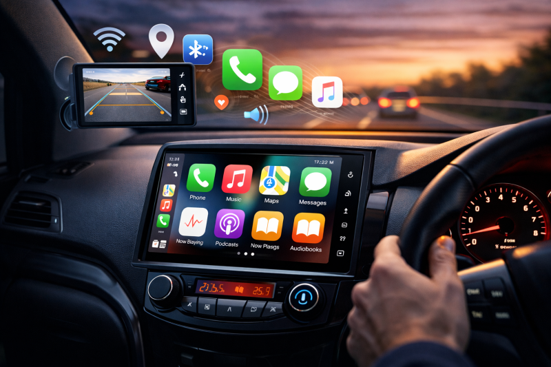 מערכות מולטימדיה לרכב – שליטה, נוחות ובטיחות