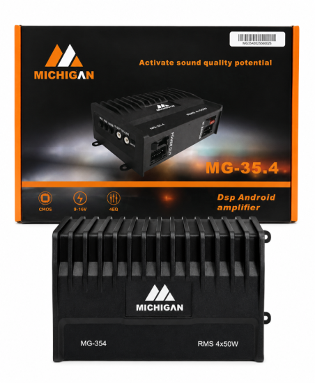 מגבר 4 ערוצים 50W מיצ'יגן