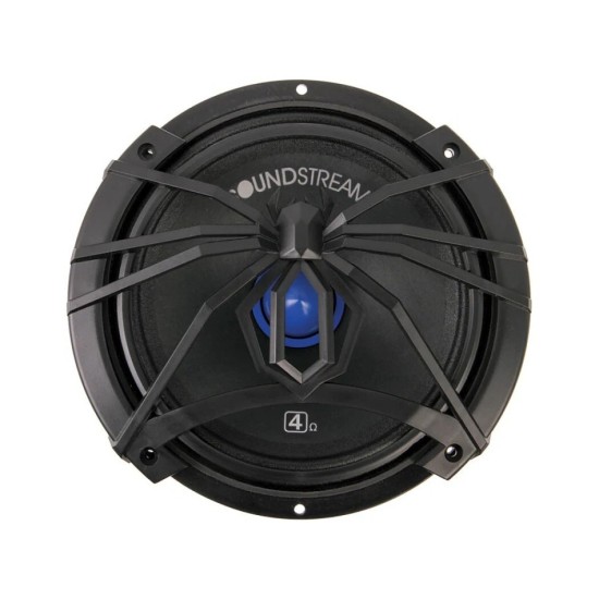 זוג רמקולים מיד - באס 6.5 אינץ' עם גריל (SPIDER) SOUNDSTREAM